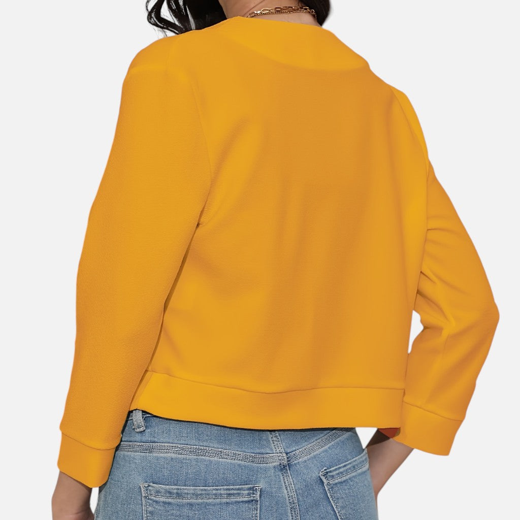 Solviero Club | Blazer Corto Entallado para Mujer Elegancia Atemporal