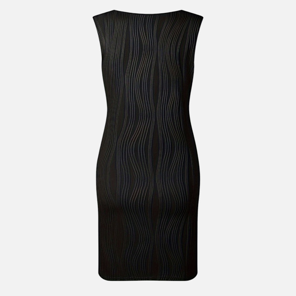 Solviero Club | Vestido Mini con Escote en V Sofisticación Casual