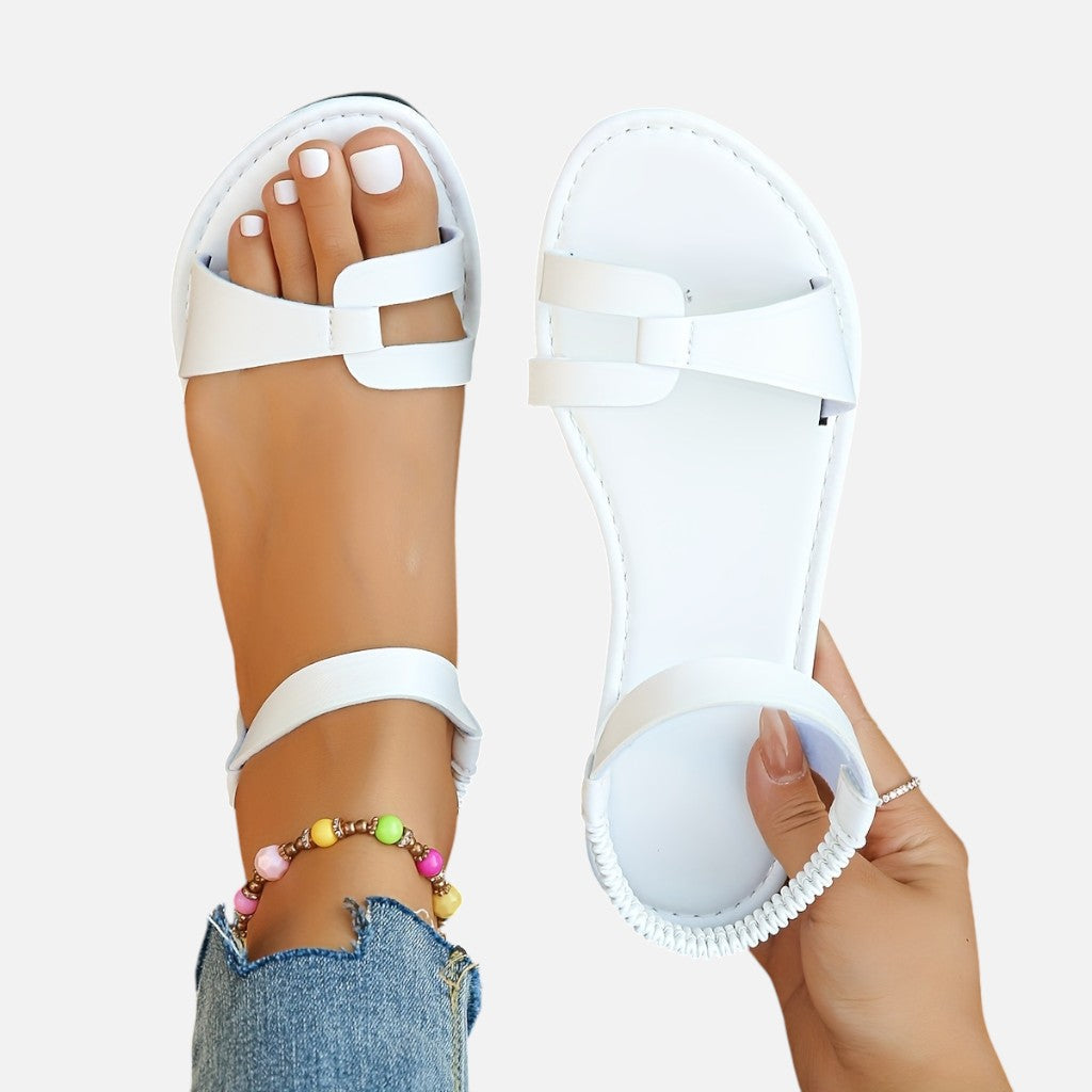 Solviero Club | Sandalias Planas para Mujer Elegancia Atemporal