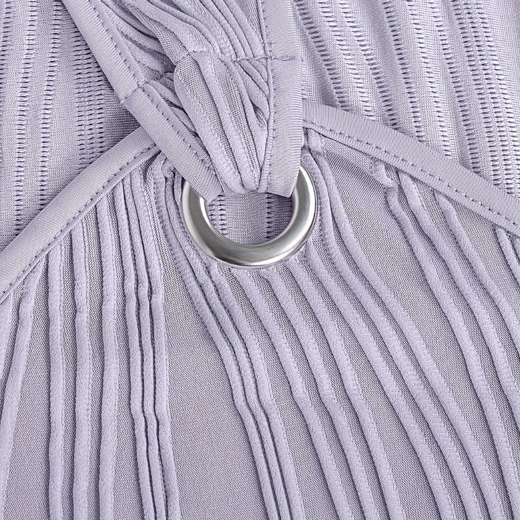 Solviero Club | Vestido Mini con Escote en V Sofisticación Casual