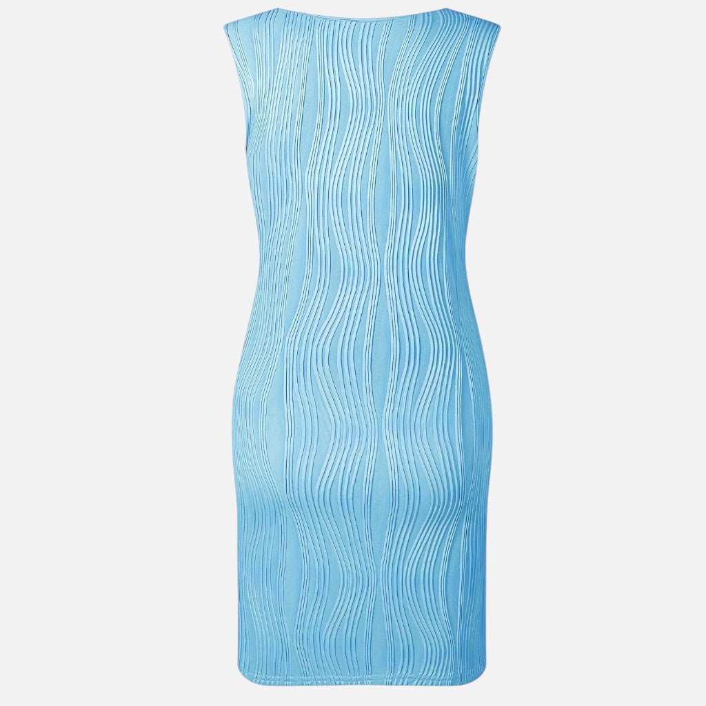 Solviero Club | Vestido Mini con Escote en V Sofisticación Casual