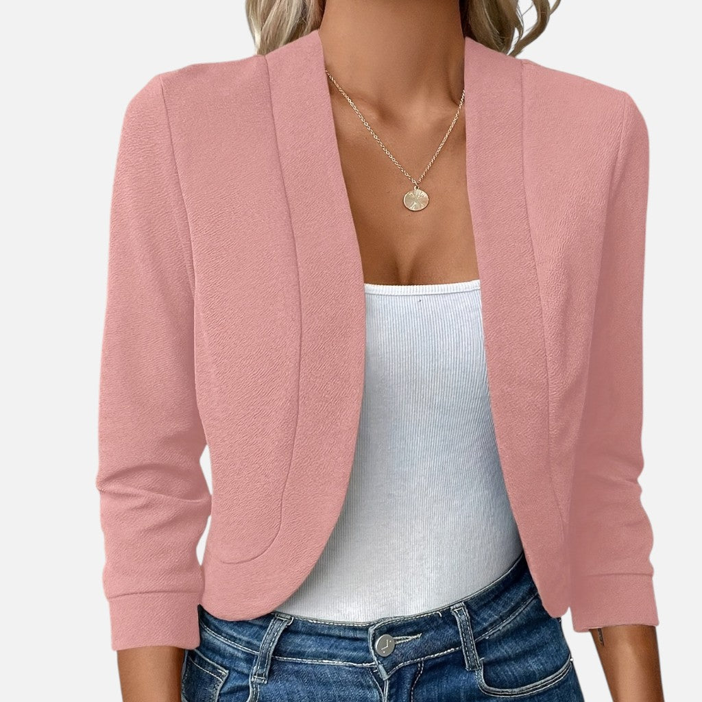 Solviero Club | Blazer Corto Entallado para Mujer Elegancia Atemporal