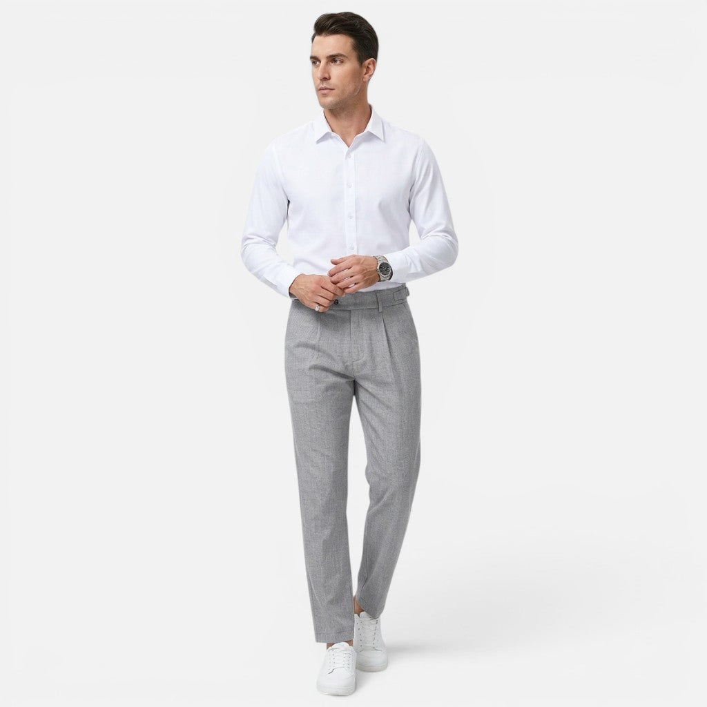 Solviero Club | Pantalones Tobilleros para Hombre Elegancia Contemporánea