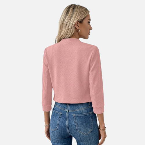 Solviero Club | Blazer Corto Entallado para Mujer Elegancia Atemporal