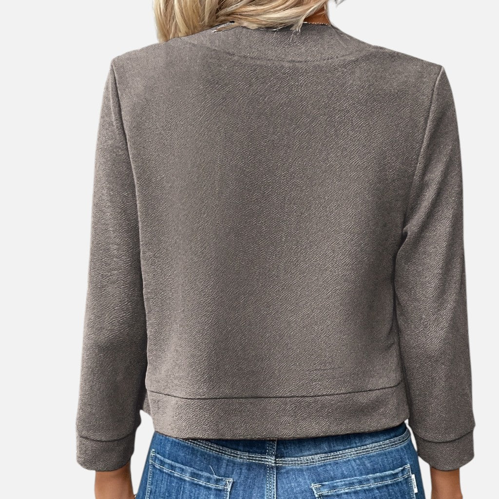 Solviero Club | Blazer Corto Entallado para Mujer Elegancia Atemporal