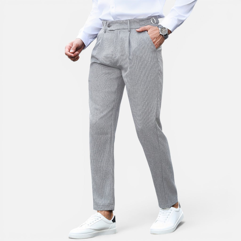 Solviero Club | Pantalones Tobilleros para Hombre Elegancia Contemporánea