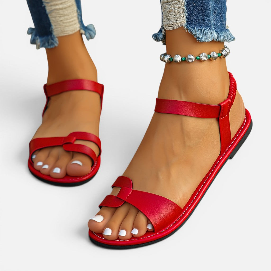 Solviero Club | Sandalias Planas para Mujer Elegancia Atemporal