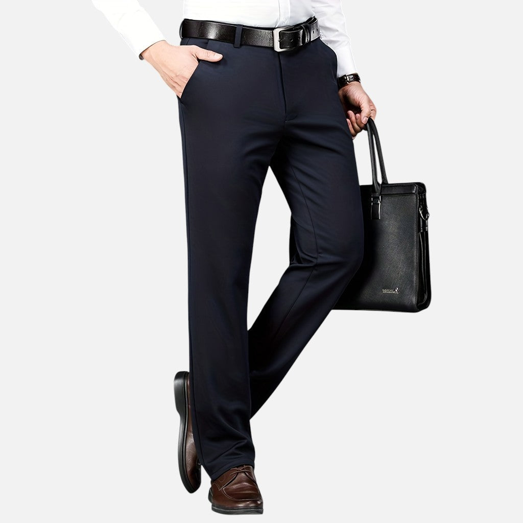 Solviero Club | Pantalones Rectos para Hombre Elegancia Atemporal