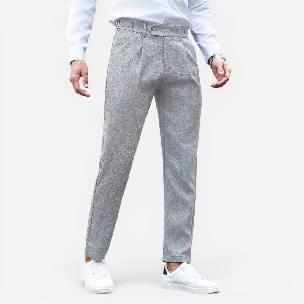 Solviero Club | Pantalones Tobilleros para Hombre Elegancia Contemporánea