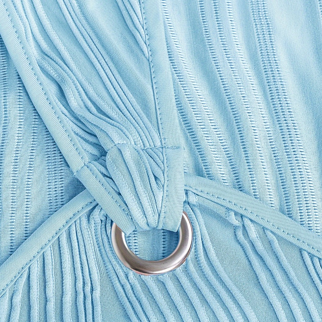 Solviero Club | Vestido Mini con Escote en V Sofisticación Casual