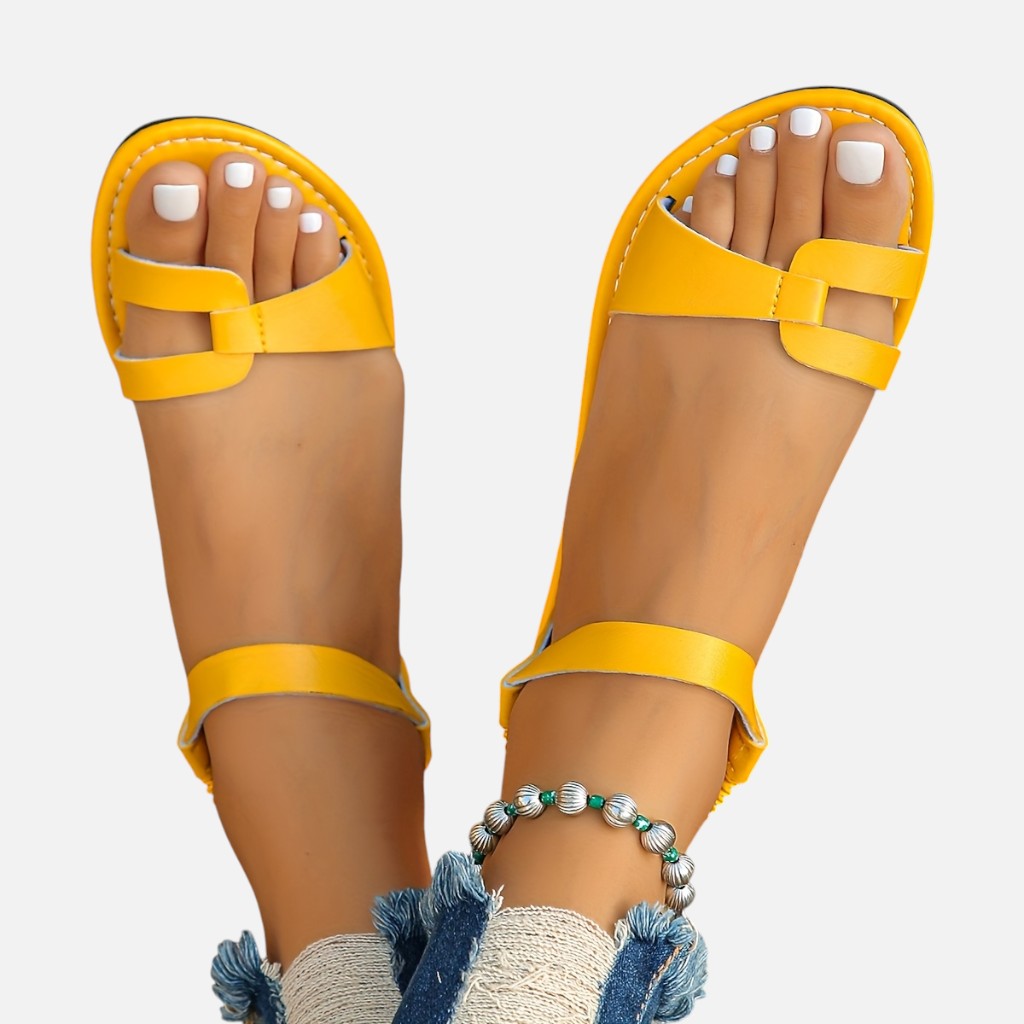 Solviero Club | Sandalias Planas para Mujer Elegancia Atemporal