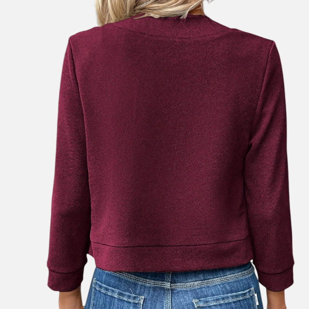 Solviero Club | Blazer Corto Entallado para Mujer Elegancia Atemporal