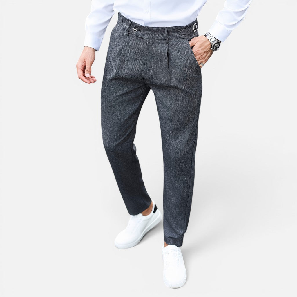 Solviero Club | Pantalones Tobilleros para Hombre Elegancia Contemporánea
